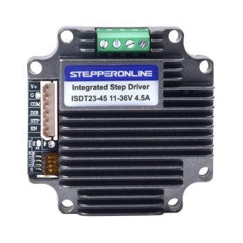 NEMA 23 Step Motor için 1.0-4.5A 11-36VDC Düşük Gürültülü Entegre Step Motor Sürücüsü