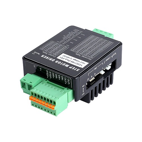 Nema 11, 14, 17, 23 Adım Motorları için DC Darbe Adım Motoru Sürücüsü 0,4-3,0A 12-48VDC Alarm Fonksiyonu ve G/Ç Kontrolü
