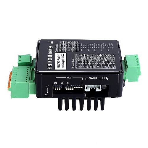 Nema 11, 14, 17, 23 Adım Motorları için DC Darbe Adım Motoru Sürücüsü 0,4-3,0A 12-48VDC Alarm Fonksiyonu ve G/Ç Kontrolü