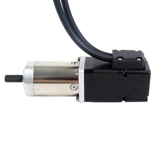 Nema 11 Kapalı Döngülü Dişli Adım Motoru L=32mm Dişli Oranı 100:1 Kodlayıcı 1000PPR(4000CPR)