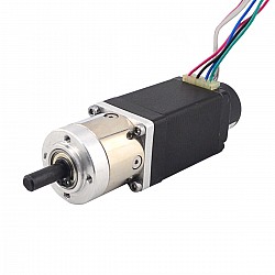 Nema 11 Kapalı Döngülü Dişli Adım Motoru L=51mm Dişli Oranı 5:1 Kodlayıcı 300PPR