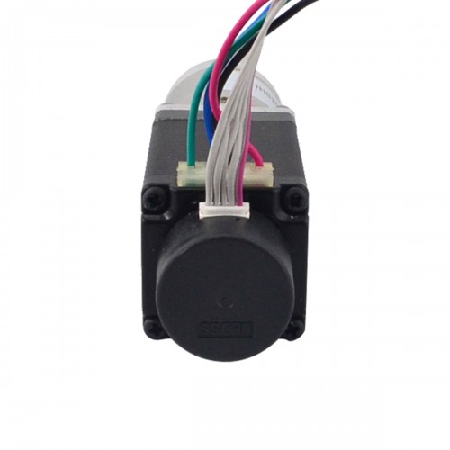 Nema 11 Kapalı Döngülü Dişli Adım Motoru L=51mm Dişli Oranı 51:1 Kodlayıcı 300PPR