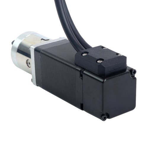 Nema 11 Kapalı Döngülü Dişli Adım Motoru L=51mm Dişli Oranı 5:1 Kodlayıcı 1000PPR(4000CPR)