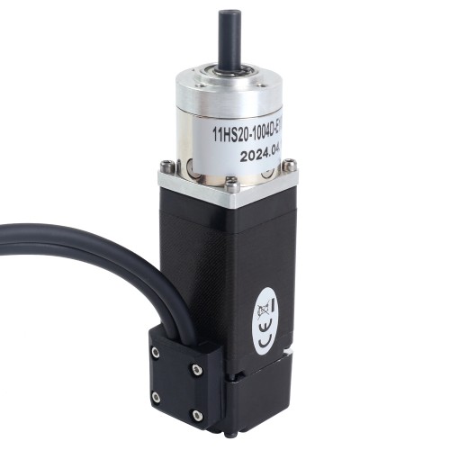 Nema 11 Kapalı Döngülü Dişli Adım Motoru L=51mm Dişli Oranı 5:1 Kodlayıcı 1000PPR(4000CPR)