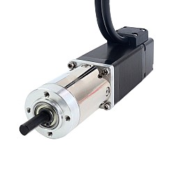 Nema 11 Kapalı Döngülü Dişli Adım Motoru L=51mm Dişli Oranı 51:1 Kodlayıcı 1000PPR(4000CPR)