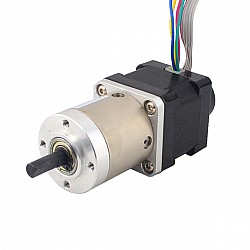 Nema 14 Kapalı Döngü Dişli Adım Motoru L=34mm Dişli Oranı 19:1 Kodlayıcı 300CPR