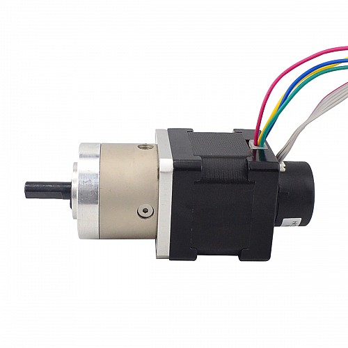 Nema 14 Kapalı Döngülü Dişli Adım Motoru L=34mm Dişli Oranı 5:1 Kodlayıcı 300PPR Nema 14 Kapalı Döngülü Dişli Adım Motoru L=34mm Dişli Oranı 5:1 Kodlayıcı 300PPR
