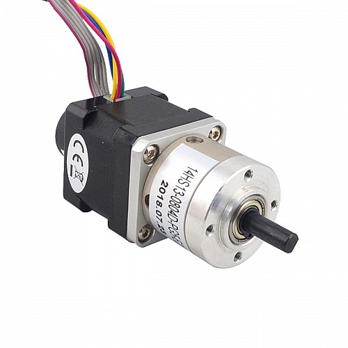 Nema 14 Kapalı Döngülü Dişli Adım Motoru L=34mm Dişli Oranı 5:1 Kodlayıcı 300PPR Nema 14 Kapalı Döngülü Dişli Adım Motoru L=34mm Dişli Oranı 5:1 Kodlayıcı 300PPR