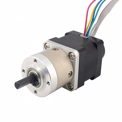 Nema 14 Kapalı Döngülü Dişli Adım Motoru L=34mm Dişli Oranı 5:1 Kodlayıcı 300PPR Nema 14 Kapalı Döngülü Dişli Adım Motoru L=34mm Dişli Oranı 5:1 Kodlayıcı 300PPR