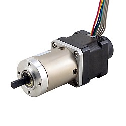 Nema 14 Kapalı Döngülü Dişli Adım Motoru L=34mm Dişli Oranı 51:1 Kodlayıcı 300PPR