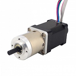 Nema 14 Kapalı Döngü Dişli Adım Motoru L=51mm Dişli Oranı 14:1 Kodlayıcı 300CPR