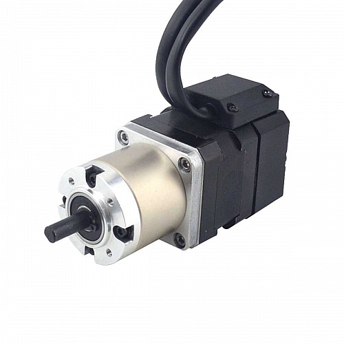 Nema 17 Kapalı Döngülü Dişli Adım Motoru L=34mm Dişli Oranı 14:1 Kodlayıcı 1000PPR(4000CPR)