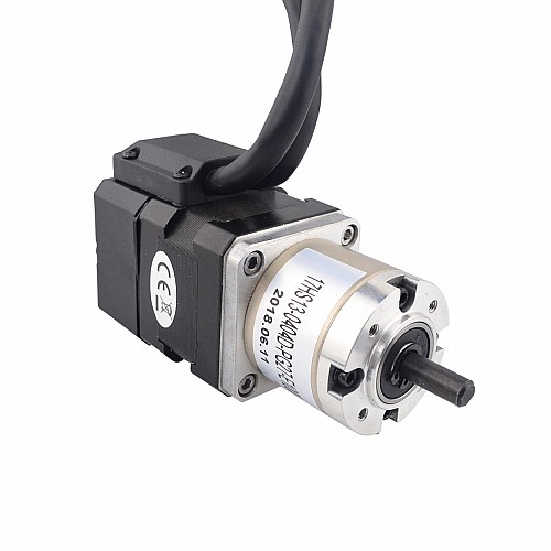 Nema 17 Kapalı Döngülü Dişli Adım Motoru L=34mm Dişli Oranı 27:1 Kodlayıcı 1000PPR(4000CPR)