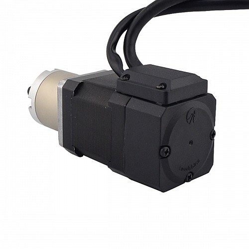 Nema 17 Kapalı Döngülü Dişli Adım Motoru L=48mm Dişli Oranı 14:1 Kodlayıcı 1000PPR(4000CPR)