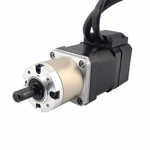 Nema 17 Kapalı Döngülü Dişli Adım Motoru L=48mm Dişli Oranı 14:1 Kodlayıcı 1000PPR(4000CPR)