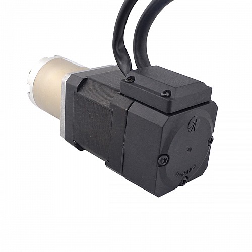 Nema 17 Kapalı Döngülü Dişli Adım Motoru L=48mm Dişli Oranı 51:1 Kodlayıcı 1000PPR(4000CPR)