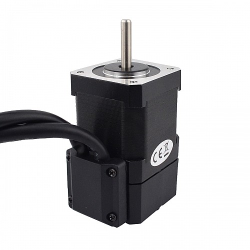 Nema 17 Kapalı Döngü Adım Motoru 59 Ncm (83,55 oz.in) Kodlayıcı 1000PPR (4000CPR) ile