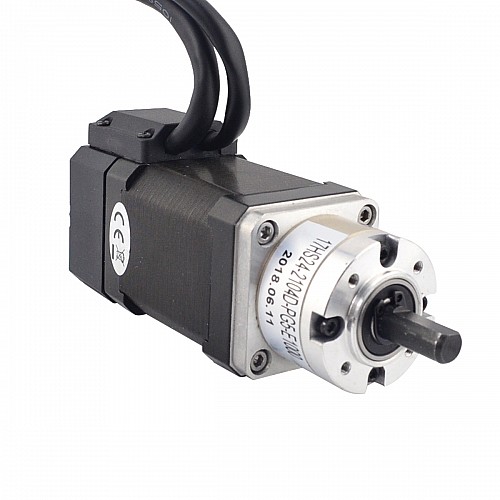 Nema 17 Kapalı Döngülü Dişli Adım Motoru L=60mm Dişli Oranı 5:1 Kodlayıcı 1000PPR(4000CPR)