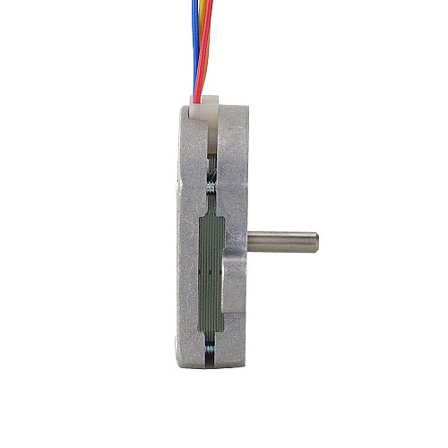Pancake Nema 11 Bipolar 1,8 derece 1 Ncm (1,4164 oz.in) 0,5 A 28x28x9,5 mm 4 Kablo