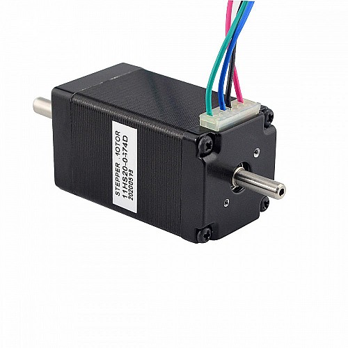 Çift Şaftlı Nema 11 Bipolar 1,8 derece 12Ncm(16,99oz.in) 0,67A 28x28x51mm 4 Kablo