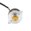 Yuvarlak Nema 14 0,9 derece 9,0Ncm (12,75oz.in) 0,43A Φ36x21,5 mm kasnaklı - 14HR09-0434S-C1 | StepperOnline