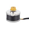 Yuvarlak Nema 14 0,9 derece 9,0Ncm (12,75oz.in) 0,43A Φ36x21,5 mm kasnaklı - 14HR09-0434S-C1 | StepperOnline