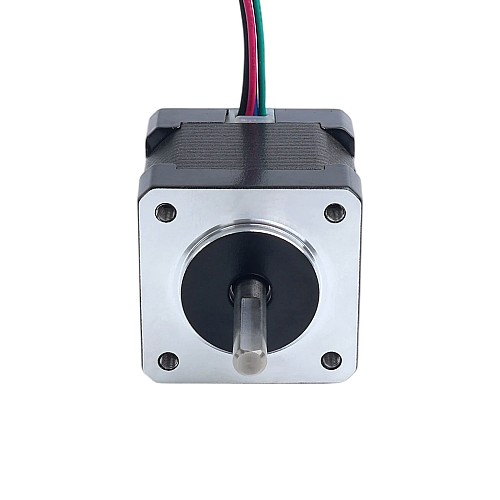 Çift Şaft Nema 14 1,8 derece 18 Ncm (25,5 oz.in) 0,8 A 35,2x35,2x34 mm 4 Kablo