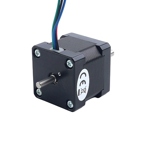 Çift Şaft Nema 14 1,8 derece 18 Ncm (25,5 oz.in) 0,8 A 35,2x35,2x34 mm 4 Kablo