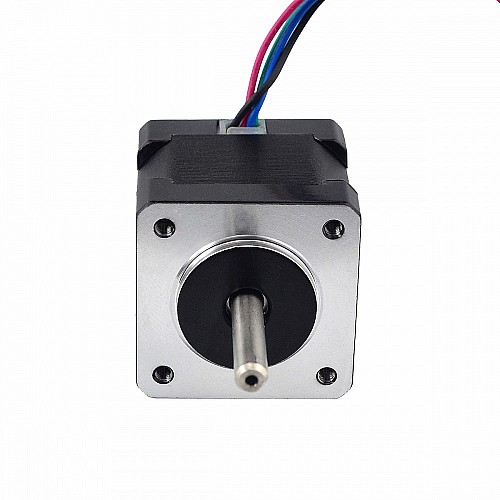 Çift Şaft Nema 14 1,8 derece 18 Ncm (25,5 oz.in) 0,8 A 35,2x35,2x34 mm 4 Kablo