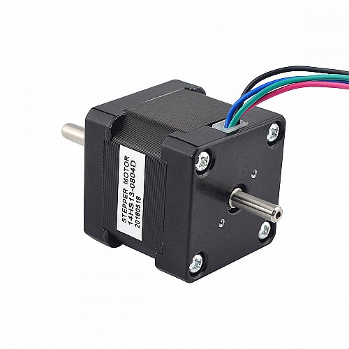 Çift Şaft Nema 14 1,8 derece 18 Ncm (25,5 oz.in) 0,8 A 35,2x35,2x34 mm 4 Kablo