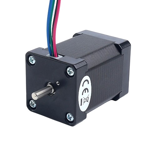 Çift Şaftlı Nema 14 Bipolar 1,8 derece 40 Ncm (56,64 oz.in) 1,5 A 35,2 x 35,2 x 52 mm 4 Kablo