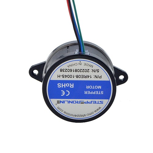 Nema 14 Yüksek Sıcaklık Adım Motoru 10Ncm (14.16oz.in) Yalıtım Sınıfı H 180C