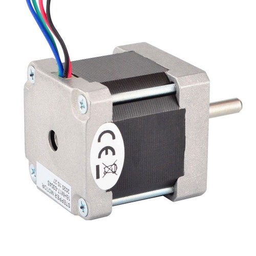 CN Satışta - Nema 16 Bipolar 0,9 derece 25 Ncm (35,4 oz.in) 0,3 A 39x39x44 mm 4 Kablo