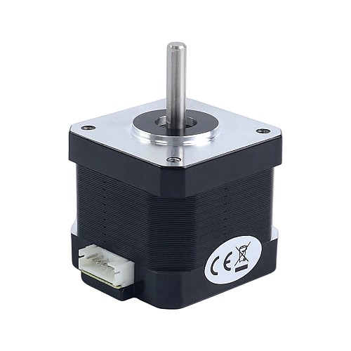 Nema 17 Bipolar Step Motor 42Ncm(59,48oz.in) 1,7A 42x42x37,5mm 4 telli 1m kablo ve konnektörlü - 17HE15-1704S | StepperOnline
