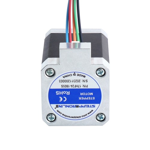 Nema 17 5 Fazlı Adım Motoru 0,5 Nm (70,81 oz.in) 1,8 A 42x42x60 mm 5 Kablo