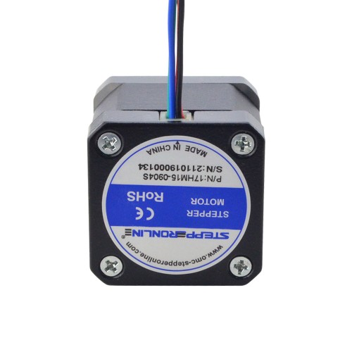 Nema 17 Bipolar 0,9 derece 36 Ncm (51 oz.in) 0,9 A 42x42x40 mm 4 Kablo