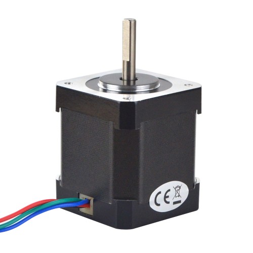 Nema 17 Bipolar 0,9 derece 46 Ncm (65,1 oz.in) 2A 42x42x48mm 4 Kablo