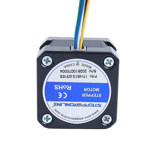 Nema 17 Unipolar 1,8 derece 16 Ncm (22,66 oz.in) 0,31 A 42x42x33 mm 6 Kablo