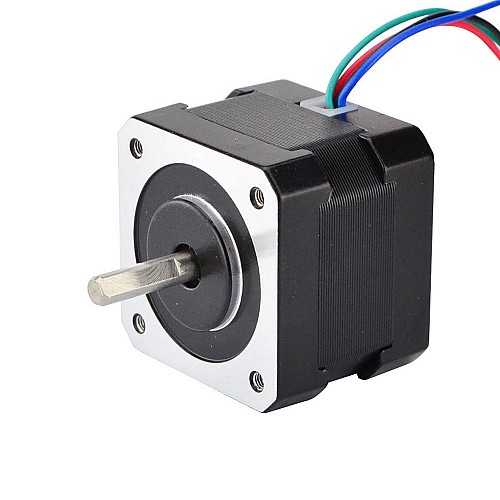 Nema 17 Bipolar 1,8 derece 26 Ncm (36,82 oz.in) 0,4 A 42x42x34 mm 4 Kablo