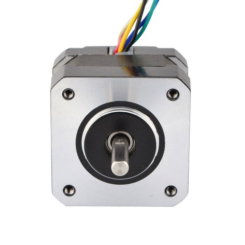 Çift Şaftlı Nema 17 Tek Kutuplu 16Ncm (22,66oz.in) 0,95A 42x42x33mm 6 Kablo