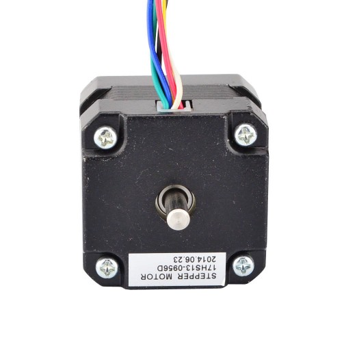 Çift Şaftlı Nema 17 Tek Kutuplu 16Ncm (22,66oz.in) 0,95A 42x42x33mm 6 Kablo