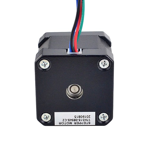 Nema 17 Bipolar 1.8 derece 36 Ncm (51 oz.in) 0.85A 5.4V 42x42x39mm 4 Kablolu A Konnektörlü Nema 17 Bipolar 1.8 derece 36 Ncm (51 oz.in) 0.85A 5.4V 42x42x39mm 4 Kablolu A Konnektörlü