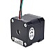 Nema 17 Bipolar 1.8 derece 36 Ncm (51 oz.in) 0.85A 5.4V 42x42x39mm 4 Kablolu A Konnektörlü Nema 17 Bipolar 1.8 derece 36 Ncm (51 oz.in) 0.85A 5.4V 42x42x39mm 4 Kablolu A Konnektörlü
