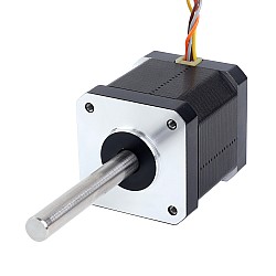 Nema 17 Yüksek Sıcaklık Adım Motoru 55Ncm (77,93oz.in) 55mm Φ8mm Yuvarlak Şaft Yalıtım Sınıfı H 180C