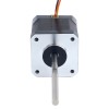 Nema 17 Yüksek Sıcaklık Adım Motoru 55Ncm (77.93oz.in) 80mm D-tipi Mil Φ5mm İzolasyon Sınıfı H 180C - 17HS19-2504S-H-V5 | StepperOnline