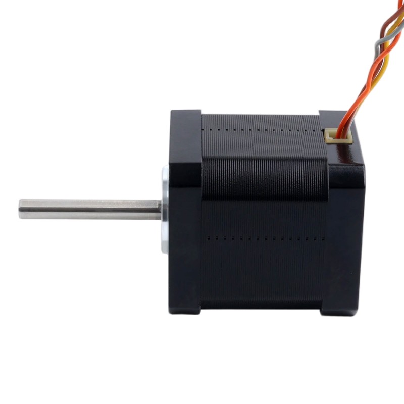 Nema 17 Yüksek Sıcaklık Adım Motoru 55Ncm(77,93oz.in), 38mm, D-tipi mil 5mm, İzolasyon Sınıfı H 180 °C, JST-XH Konnektör - 17HS19-2504S-H-V6 | StepperOnline