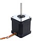 Nema 17 Yüksek Sıcaklık Adım Motoru 55Ncm(77,93oz.in), 38mm, D-tipi mil 5mm, İzolasyon Sınıfı H 180 °C, JST-XH Konnektör - 17HS19-2504S-H-V6 | StepperOnline