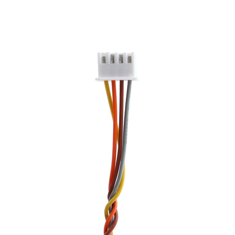 Nema 17 Yüksek Sıcaklık Adım Motoru 55Ncm(77,93oz.in), 38mm, D-tipi mil 5mm, İzolasyon Sınıfı H 180 °C, JST-XH Konnektör - 17HS19-2504S-H-V6 | StepperOnline