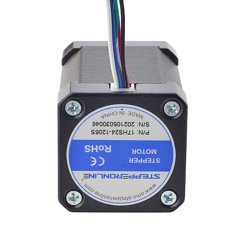 Nema 17 Unipolar 1.8 derece 65 Ncm (92 oz.in) 1.2A 42x42x60mm 6 Kablo