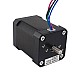 Çift Şaftlı Nema 17 Bipolar 1,8 derece 65 Ncm (92 oz.in) 2,1 A 42x42x60 mm 4 Kablo